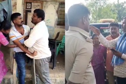 ವಿಚಾರಣೆಗೆ ತೆರಳಿದ್ದ ಪೊಲೀಸರ ಮೇಲೆ ದಂಪತಿ ಹಲ್ಲೆ