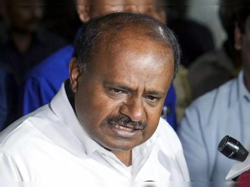 ವಿಧಾನಸೌಧದಲ್ಲೇ ಭಯೋತ್ಪಾದಕರನ್ನು ಇಟ್ಟುಕೊಂಡಿದ್ದಾರೆ: ಕೇಂದ್ರ ಸಚಿವ ಕುಮಾರಸ್ವಾಮಿ ವಾಗ್ದಾಳಿ