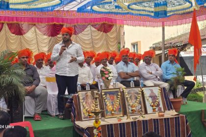 ಮಂಡೋಳಿ :ದೇವಸ್ಥಾನದ ಮೇಲ್ಚಾವಣಿ ಸ್ಲ್ಯಾಬ್ ಪೂಜೆ