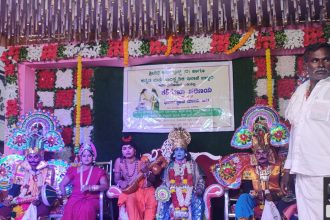 ಹಾಗಲೂರಿನಲ್ಲಿ ಶಶಿರೇಖ ಪರಿಣಯ ಬಯಲಾಟ‌ ಪ್ರದರ್ಶನ 