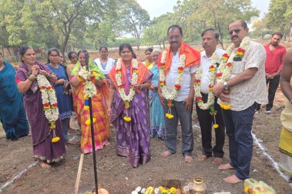 ಉದ್ಯಾನವ ಅಭಿವೃದ್ಧಿ ಕಾಮಗಾರಿ ಪೂಜೆ
