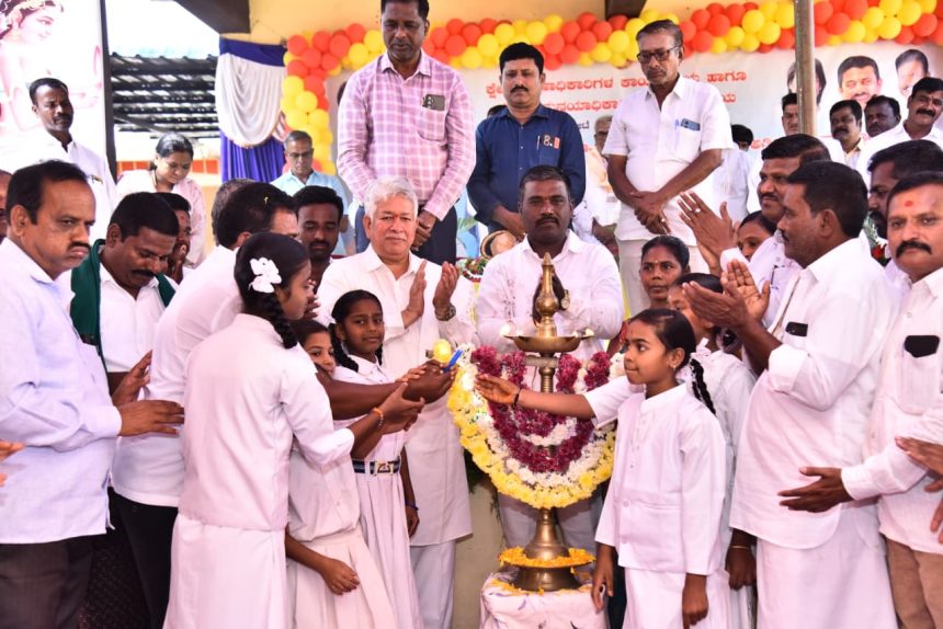 ಗ್ರಾಮೀಣ ಬಡ ವಿದ್ಯಾರ್ಥಿಗಳ ಶಿಕ್ಷಣಕ್ಕೆ ಆದ್ಯತೆ : ಶಾಸಕ ಹೆಚ್. ಆರ್. ಗವಿಯಪ್ಪ