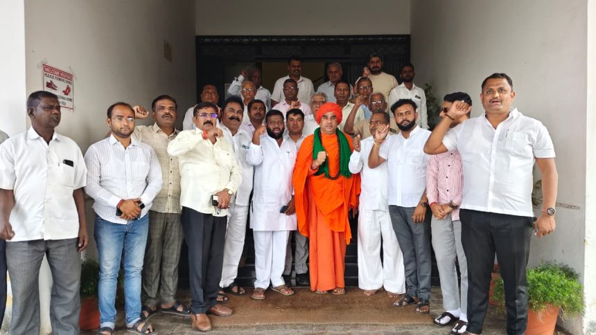 ಡಿಸೆಂಬರ್ 10 ರಂದು ಬೆಳಗಾವಿಯಲ್ಲಿ ಮೌನ ಪ್ರತಿಭಟನೆ: ಬಸವ ಜಯಮೃತ್ಯುಂಜಯ ಸ್ವಾಮೀಜಿ