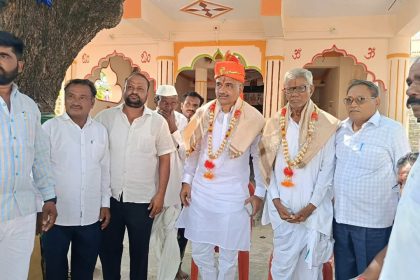 ವಿಜಯಪುರ ಕೆಆರ್‌ಐಡಿಎಲ್ ನಿರ್ಮಾಣ ಕಾಮಗಾರಿಗೆ  ಭೂಮಿ ಪೂಜಾ ಮಾಡಿದ ಶಾಸಕ ಭೀಮನಗೌಡ ಪಾಟೀಲ