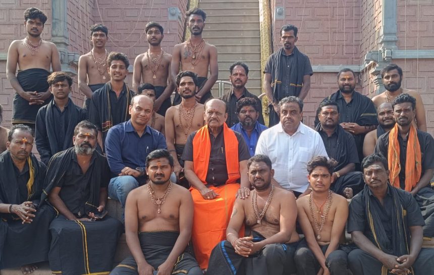 ಡಿ 27ರಂದು ಶಬರಿ ಅಯ್ಯಪ್ಪಸ್ವಾಮಿ ದೇವಸ್ಥಾನದ 43ನೇ ವರ್ಷದ ಮಂಡಲ ಪೂಜೆ