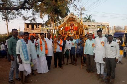 ಸಂಗಳದಲ್ಲಿ ವಿಜೃಂಭಣೆಯಿಂದ ಜರುಗಿದ ಶ್ರೀ ಜಗದ್ಗುರು ಶಿವಾನಂದ ಮಠದ ಮಹಾರಥೋತ್ಸವ 