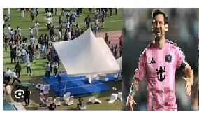 ಮೆಸ್ಸಿ ನೋಡಲು ಸಾಧ್ಯವಾಗದೆ ರೊಚ್ಚಿಗೆದ್ದ ಫ್ಯಾನ್ಸ್ ದಾಂಧಲೆ; ಅಕ್ಷರಶಃ ರಣರಂಗವಾಯಿತು ಲೇಕ್ ಕ್ರೀಡಾಂಗಣ