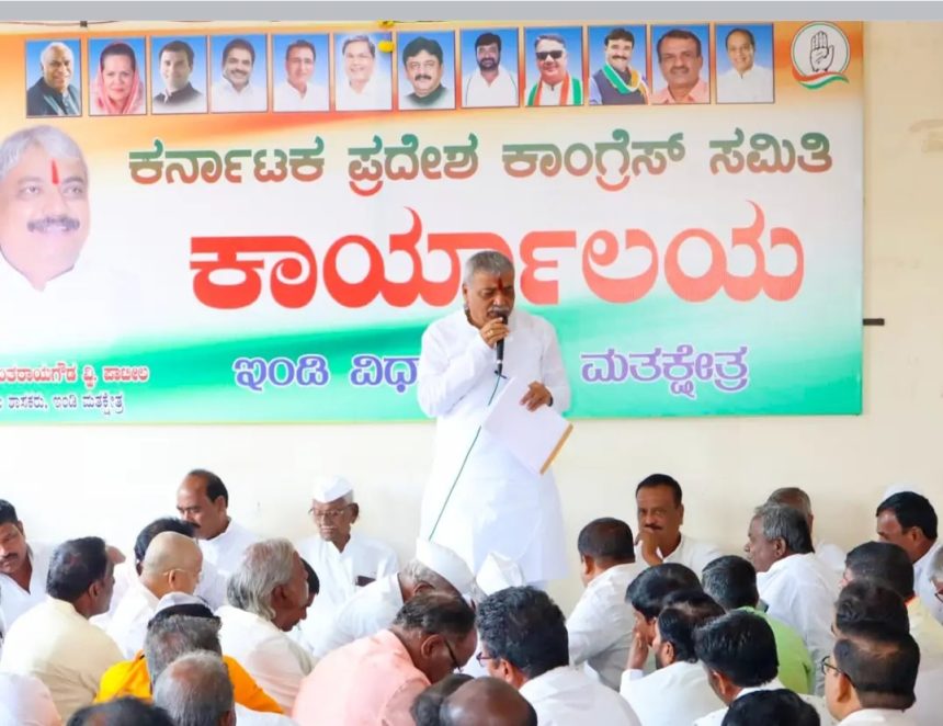 ಜಿ ರಾಮ ಜಿ ಮೂಲಕ ಕೇಂದ್ರ ಬಡವರ ಹೊಟ್ಟೆ ಮೇಲೆ ಹೊಡೆಯುವ ಕೇಲಸ ಮಾಡುತ್ತಿದೆ : ಯಶವಂತರಾಯಗೌಡ ಪಾಟೀಲ