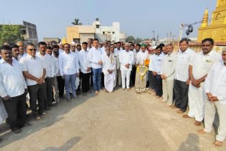 ಕಲ್ಲೋಳಿ ; ದೇವಸ್ಥಾನದ ಜಿರ್ಣೋದ್ದಾರ ಕಾಮಗಾರಿಗೆ ಭೂಮಿ ಪೂಜೆ