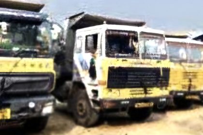 ಅಕ್ರಮ ಮರಳು ಅಡ್ಡೆ ಮೇಲೆ ಲೋಕಾ ದಾಳಿ