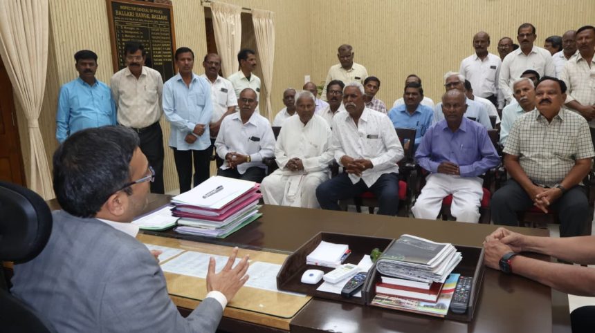 ನಿವೃತ್ತ ಅಧಿಕಾರಗಳ ಜೊತೆ ಐಜಿಪಿ ಸಭೆ