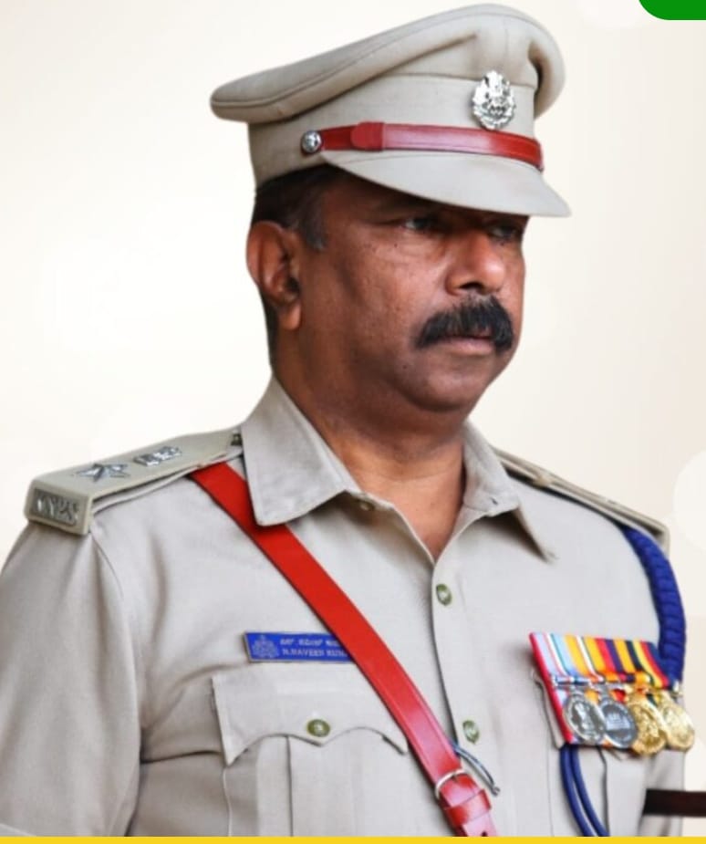 ಜಿಲ್ಲಾ ಅಡಿಷನಲ್ ಎಸ್ಪಿ 2 ಎನ್ ನವೀನ್ ಕುಮಾರ್ ಗೆ ರಾಷ್ಟ್ರಪತಿ ಪದಕ ಜಿಲ್ಲಾ ಅಡಿಷನಲ್ ಎಸ್ಪಿ 2 ಎನ್ ನವೀನ್ ಕುಮಾರ್ ಗೆ ರಾಷ್ಟ್ರಪತಿ ಪದಕ