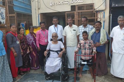 ವಿಶೇಷಚೇತನರಿಗೆ ಧರ್ಮಸ್ಥಳ ಸಂಸ್ಥೆಯಿಂದ ವಿಲ್ ಚೇರ್ ವಿತರಣೆ : ಕೃಷ್ಣಮೂರ್ತಿ