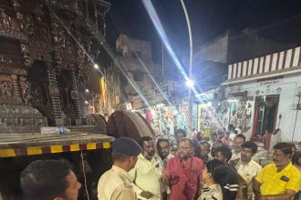 ಫೆ. 1 ರಂದು ಕೋಟೆ ಮಲ್ಲೇಶ್ವರ ಸ್ವಾಮಿಯ ರಥೋತ್ಸವ :  ಎಸ್ಪಿ ಪರಿಶೀಲನೆ