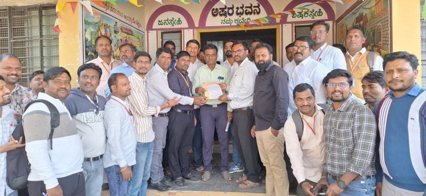 ಬೇಡಿಕೆಗಳನ್ನು ಈಡೇರಿಸದಿದ್ದರೆ ಬಿಇಒ ಕಚೇರಿ ಮುಂದೆ ಕುಳಿತು ಪ್ರತಿಭಟನೆ : ಶಿಕ್ಷಕರ ಸಂಘ ರಾಯಬಾಗ