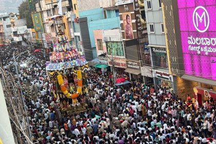 ಹರಿದು ಬಂದ ಭಕ್ತಸಾಗರ : ಸಂಭ್ರಮದಿಂದ ಜರುಗಿದ ಕೋಟೆ ಮಲ್ಲೇಶ್ವರ ಸ್ವಾಮಿ ಬ್ರಹ್ಮರಥೋತ್ಸವ