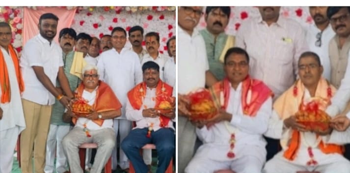 ನೂತನವಾಗಿ ಆಯ್ಕೆಯಾದ ಪದಾಧಿಕಾರಿಗಳನ್ನು ಸತ್ಕರಿಸಿದ ಶ್ರೀ ಮಲ್ಲಿಕಾರ್ಜುನ ದೇವಸ್ಥಾನ ಸಮಿತಿ ನೂತನವಾಗಿ ಆಯ್ಕೆಯಾದ ಪದಾಧಿಕಾರಿಗಳನ್ನು ಸತ್ಕರಿಸಿದ ಶ್ರೀ ಮಲ್ಲಿಕಾರ್ಜುನ ದೇವಸ್ಥಾನ ಸಮಿತಿ