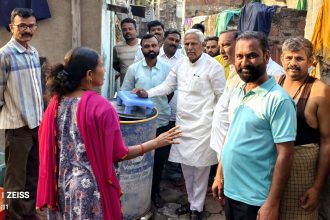ವಾರ್ಡಗಳ ಪರಿವಿಕ್ಷಣೆ ಮಾಡಿದ ಶಾಸಕ ಸಿದ್ದು ಸವದಿ