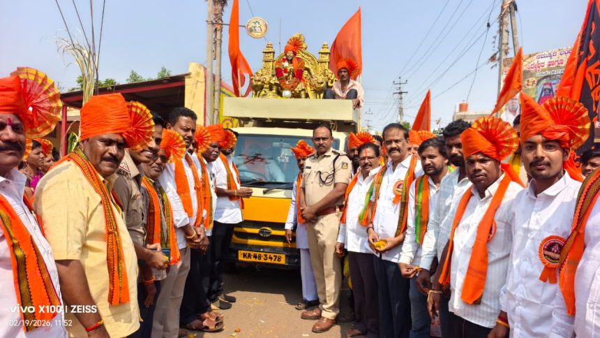 ಹಿಂದೂಗಳ ಹೃದಯ ಸಾಮ್ರಾಟ ಛತ್ರಪತಿ ಶಿವಾಜಿ ಮಹಾರಾಜ : ವಿದ್ಯಾಧರ ಸವದಿ