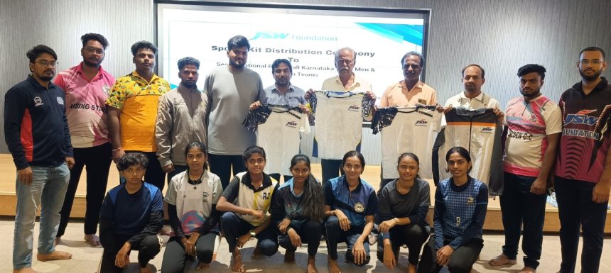 ರಾಷ್ಟ್ರೀಯ ರಾಕೀಟ್ ಬಾಲ್ ಕ್ರೀಡಾಪಟುಗಳಿಗೆ ಜೆಎಸ್ ಡಬ್ಲ್ಯೂಪ್ರೋತ್ಸಾಹ ರಾಷ್ಟ್ರೀಯ ರಾಕೀಟ್ ಬಾಲ್ ಕ್ರೀಡಾಪಟುಗಳಿಗೆ ಜೆಎಸ್ ಡಬ್ಲ್ಯೂಪ್ರೋತ್ಸಾಹ