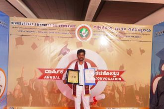 ವಿ.ಟಿ.ಯು.ದಲ್ಲಿ ಪ್ರಥಮ ನಾಲ್ಕು ರ್ಯಾಂಕ್ ರಾವ್ ಬಹದ್ದೂರ್ ವೈ ಮಹಾಬಲೇಶ್ವರಪ್ಪ ತಾಂತ್ರಿಕ ಮಹಾವಿದ್ಯಾಲಯದ ವಿದ್ಯಾರ್ಥಿಗಳ ಪಾಲು