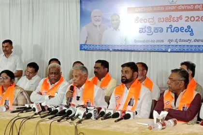 ಬೆಳಗಾವಿ – ಧಾರವಾಡ ರೈಲು ಕಾಮಗಾರಿ ವಿಳಂಬಕ್ಕೆ ರಾಜ್ಯ ಸರ್ಕಾರದ ನಿರಾಸಕ್ತಿ ಕಾರಣ : ವಿ ಸೋಮಣ್ಣ