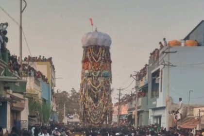 ಸಡಗರ ಸಂಭ್ರಮದಿಂದ ಜರುಗಿದ ಮೋಕ ಮಲ್ಲೇಶ್ವರ ಸ್ವಾಮಿ ರಥೋತ್ಸವ