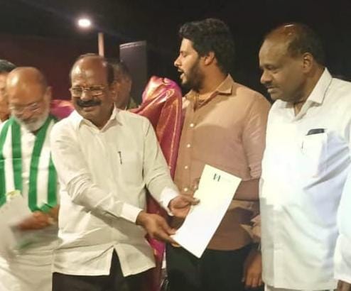 ಮೀನಳ್ಳಿ ತಾಯಣ್ಣ ಜೆಡಿಎಸ್  ಜಿಲ್ಲಾ ಅಧ್ಯಕ್ಷರಾಗಿ ಮೂರನೇ ಬಾರಿಗೆ ನೇಮಕ