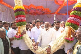 ವಿವಿಧ ಕಾಮಗಾರಿಗಳಿಗೆ ಚಾಲನೆ ನೀಡಿದ  ಶಾಸಕ ನಾರಾ ಭರತ್ ರೆಡ್ಡಿ