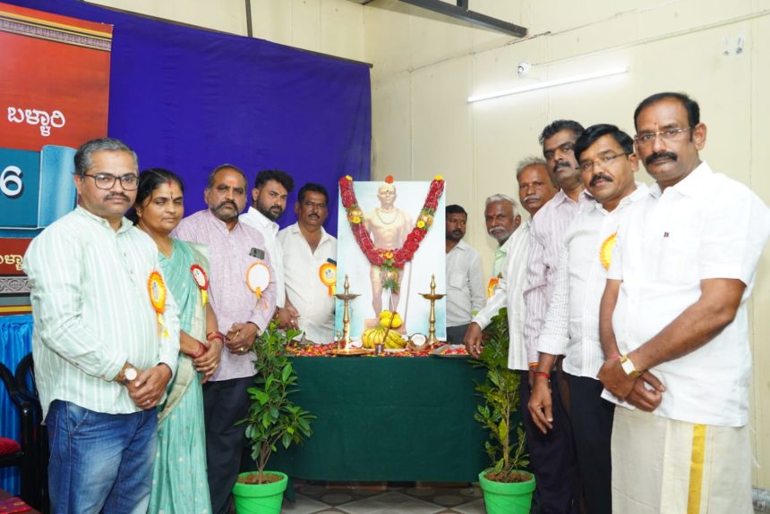 ಛತ್ರಪತಿ ಶಿವಾಜಿ ಮಹಾರಾಜರ ಧೈರ್ಯ, ಶೌರ್ಯ ಇಂದಿಗೂ ಸ್ಫೂರ್ತಿ: ಎಂ.ಶಿವಾಜಿರಾವ್