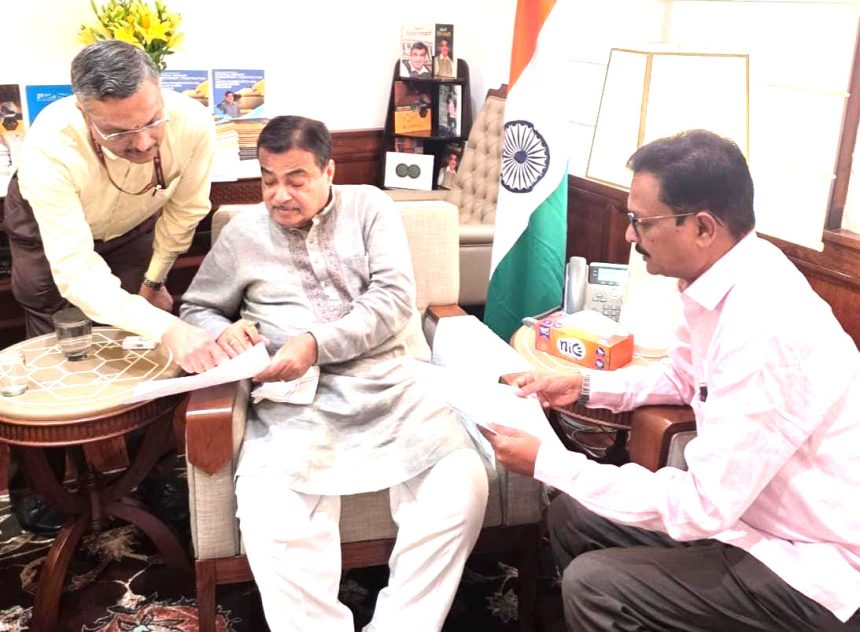 ಸುಧಾಕ್ರಾಸ್ ನಿಂದ ಹೊಸಪೇಟೆ ಕಡೆ ಚತುಷ್ಪಥ ರಸ್ತೆಗೆ ಸಚಿವ ಗಡ್ಕರಿ ಸಮ್ಮತಿ: ತುಕರಾಂ