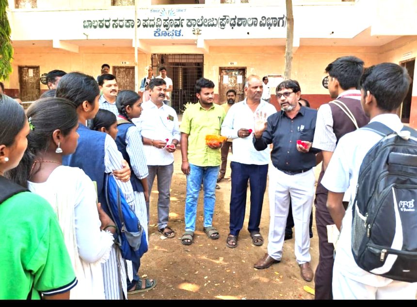 ಒತ್ತಡಕ್ಕೆ ಒಳಗಾಗದೆ ಧೈರ್ಯದಿಂದ ಪರೀಕ್ಷೆ ಬರೆಯಿರಿ : ನವೀದ