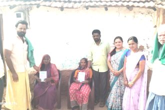 ಮಾಶಾಸನ ಮಂಜೂರಾತಿ ಕೈಪಿಡಿ ವಿತರಣೆ