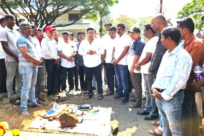 3.23 ಕೋಟಿ ರೂ ವೆಚ್ಚದಲ್ಲಿ ರಸ್ತೆ ಅಭಿವೃದ್ಧಿ: ಪೂಜೆ ನೆರವೇರಿಸಿ ಚಾಲನೆ