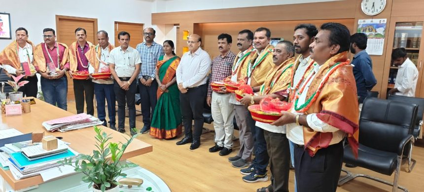 ಎಸ್.ಎಸ್.ಎಲ್.ಸಿ ವಿದ್ಯಾರ್ಥಿಗಳಿಗೆ ವಿಶೇಷ ತರಗತಿ: ಸಂಪನ್ಮೂಲ ಶಿಕ್ಷಕರಿಗೆ ಸನ್ಮಾನ —-