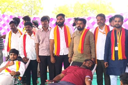 ಪುನೀತ್ ರಾಜಕುಮಾರ್ ಜನ್ಮದಿನಾಚರಣೆ  ಕಾವಲು ಪಡೆಯಿಂದ ರಕ್ತದಾನ 