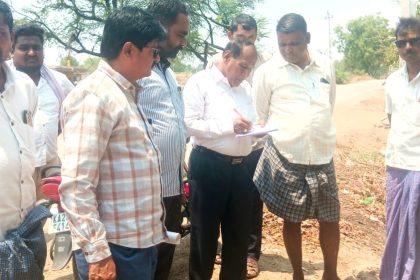 ಚವನಭಾವಿ: ಜೆಜಿಎಂ ಕಾಮಗಾರಿ ವೀಕ್ಷಣೆ – ಅಧಿಕಾರಿ ಮುಂದೆ ಗ್ರಾಮಸ್ಥರ ನೀರಿನ ಗೋಳು