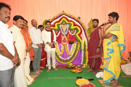 ಶ್ರೀರಾಮ ನವಮಿ ಅಂಗವಾಗಿ ವಿವಿಧ ದೇವಸ್ಥಾನಗಳಿಗೆ ಭೇಟಿ ನೀಡಿ ಪೂಜೆ ಸಲ್ಲಿಸಿದ ಶಾಸಕ ನಾರಾ ಭರತ್ ರೆಡ್ಡಿ