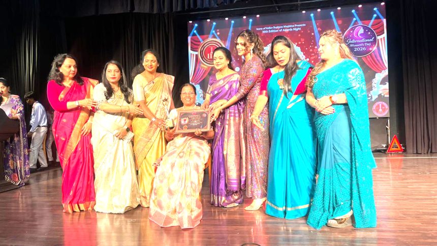 ಸಾಮಾಜಿಕ ಸೇವೆಗಾಗಿ ಸವಿತಾ ಹೆಬ್ಬಾರ್ ಅವರಿಗೆ ‘ನಾರಿ ಶಕ್ತಿ ಪುರಸ್ಕಾರʼ  