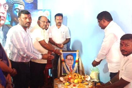 ವಿಜೃಂಭಣೆಯಿಂದ ಡಾ.ಬಿ.ಆರ್. ಅಂಬೇಡ್ಕರ್ ರವರ ೧೩೫ನೇ ಜಯಂತಿ ಆಚರಣೆ