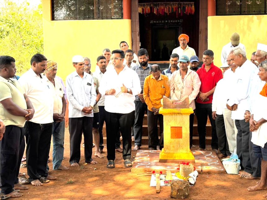 ಸಂಪರ್ಕ ರಸ್ತೆ ಕಾಮಗಾರಿಗೆ ಚಾಲನೆ