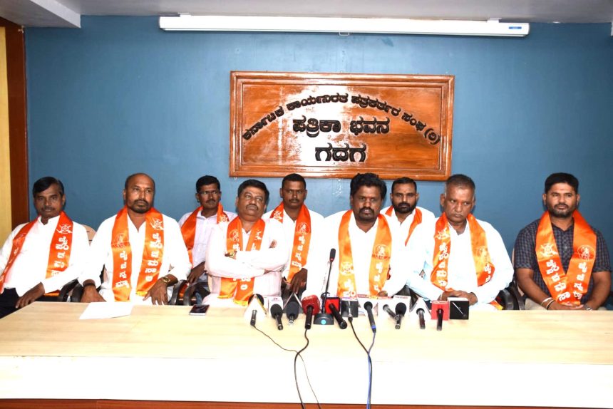 ಜಯ ಮೃತ್ಯುಂಜಯ ಶ್ರೀಗಳ ತೇಜೋವದೆ ಮಾಡಲು ಸರಕಾರ ಷಡ್ಯಂತ್ರ ನಡೆಸುತ್ತಿದೆ : ಅಯ್ಯಪ್ಪ ಅಂಗಡಿ