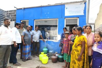 “ಬಿಸಿಲಿನ ದೆಗೆಯಲ್ಲಿ ಬಾರದ ಶುದ್ಧ ಕುಡಿಯುವ ನೀರಿನ ಘಟಕ”