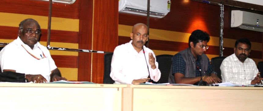 ಪೂರ್ವಸಿದ್ದತಾ ಸಭೆ | ಪ್ರತಿ ಕೊಠಡಿಯಲ್ಲಿ ಗೋಡೆ ಗಡಿಯಾರ ವ್ಯವಸ್ಥೆ ೨೩ & ೨೪ ರಂದು ಸಾಮಾನ್ಯ ಪ್ರವೇಶ ಪರೀಕ್ಷೆ : ಎಡಿಸಿ