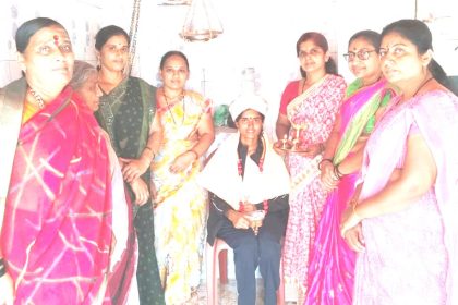 ಊರಿನ ಮೊದಲ ಲೇಡಿ ಪಿಎಸೈ ಗೆ ಊರಲ್ಲಿ ಸ್ವಾಗತ