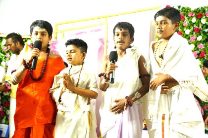 ಚೈತ್ರ ಸಂಸ್ಕೃತ ಶಿಬಿರದಲ್ಲಿ ಪ್ರಜ್ವಲಿಸಿದ ಮಕ್ಕಳು