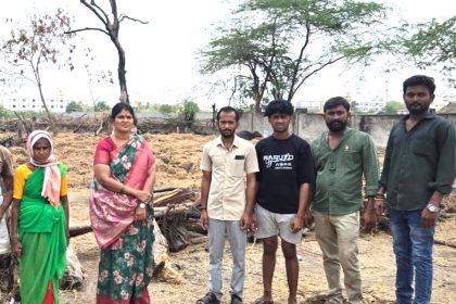 *ಶಾಂತಿ ನಗರದಲ್ಲಿ ಬೆಂಕಿ ಅವಘಡ – ಬಣವೆ ಸಂಪೂರ್ಣ ದಹನ, ₹11,000 ಧನಸಹಾಯ*