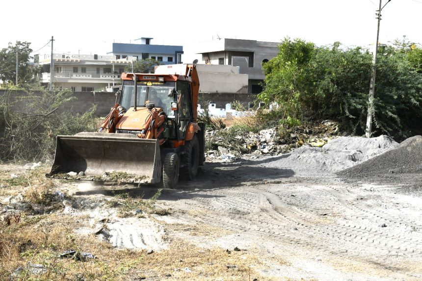 ಒತ್ತುವರಿ ಮಾಡಿದ್ದ ಸರ್ಕಾರಿ ಜಮೀನು ಒತ್ತುವರಿ ತೆರವು