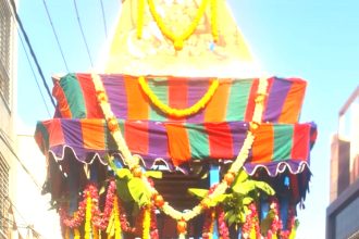 ಭಕ್ತಿ ಭಾವದಿಂದ   ಶ್ರೀ ಕಾಳಿಕಾ ಕಮಟೇಶ್ವರ ಸ್ವಾಮಿ ರಥೋತ್ಸವ 