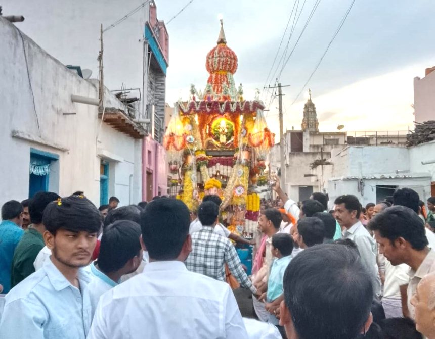 ಸಿಡಗಿನಮೊಳೆಯಲ್ಲಿ ಓಕಾಂರೇಶ್ವರ ರಥೋತ್ಸವ